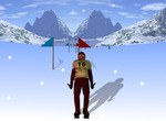 Spil-ski-slalom