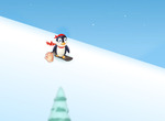 Snowboarding-igru-​​s-pingvina