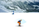 Ludere-snowboard-slalom
