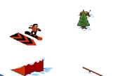 ஒயிட்-வாட்டர்-நீர்ச்சறுக்கு-snowboard-ஃப்ரீஸ்டைல்-​​விளையாட